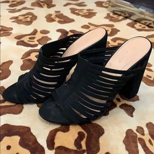 Black heels
